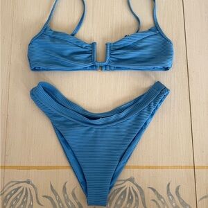 Lspace Blue Bikini Set